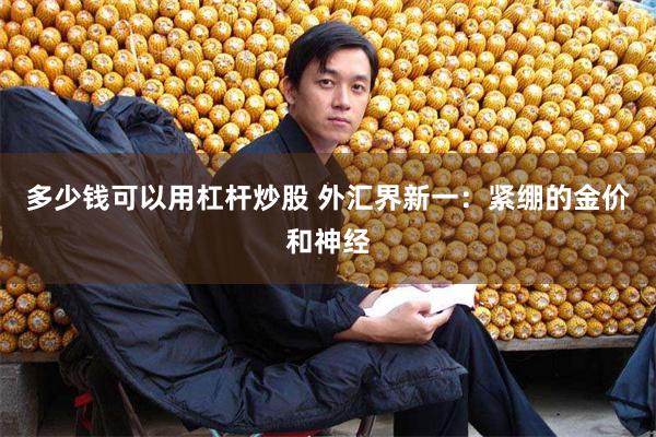 多少钱可以用杠杆炒股 外汇界新一：紧绷的金价和神经